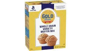 Gold Medal Muffin Mix, Whole Grain Variety, 5 Pound