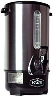 KWS WB-30 19.5L/83Cups Commercial Heat Insulated Water Boiler and Warmer Stainless Steel (Silver)