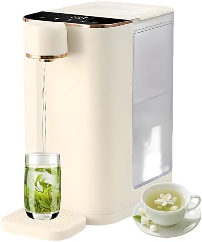 2000W Instant Hot Water Dispenser, 3L Electric Kettle with 5 Adjustable Temperatures, Quick Heating in 3s, Child Lock & Night Light, Ideal for Home & Office Use