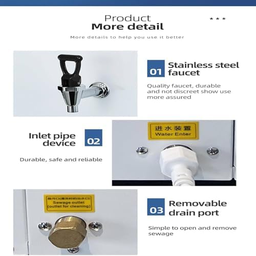 80L Electric Instant Hot Water Dispenser, Wall-Mounted Tea & Coffee Kettle, Commercial Hot Water Boiler, Rapid Heating for Home & Office, Efficient Water Heating Solution