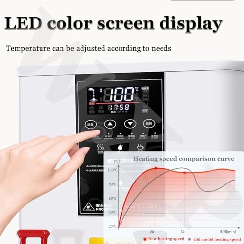 Commercial Electric Water Warmer - Automatic Hot Water Dispenser with Temperature Control 0℃-100℃ for Tea, Coffee, and Beverages in Restaurants and Cafes