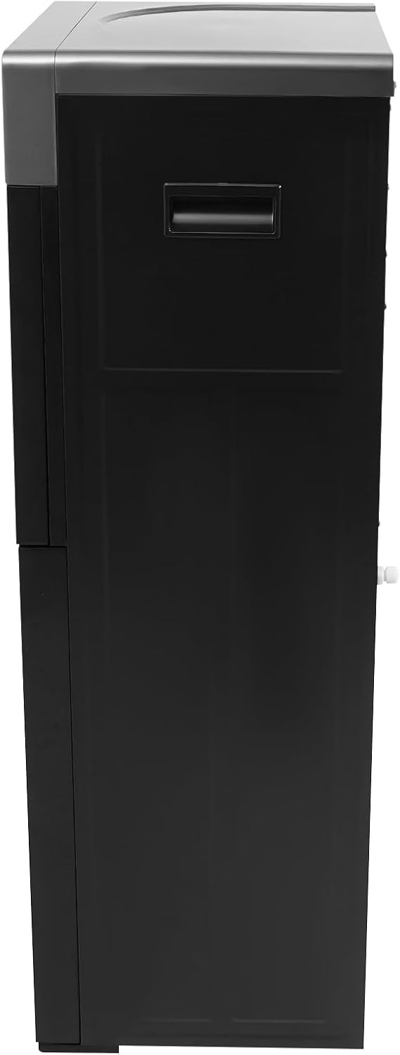 Bottom Loading Water Cooler Dispenser, 500W Hot and Cold Water Cooler with 3 Temperature Settings - Hot Cold & Room for Max.5Gal Bottles, Office Drinking Machine, Home Use YJSTD-51 Gray