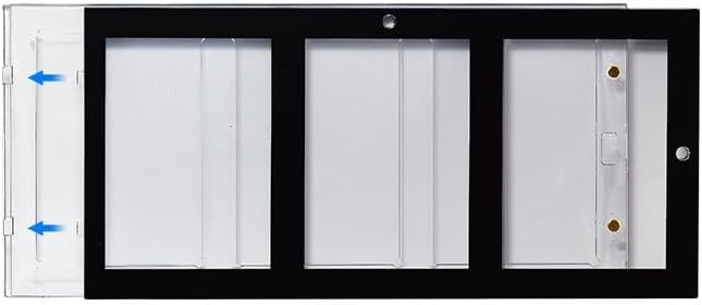 Guardhouse Magnetic-Close Three Trading Card Display Holder Black Border 35 pt Case of 30