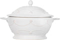 Juliska Berry & Thread Casserole with Lid - Whitewash