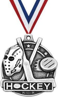 Crown Awards Hockey Medals - 2' Second Place Hockey Award Medals