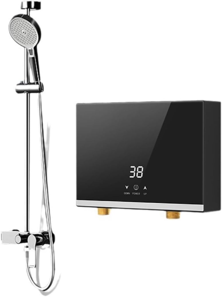 Electric Instant Hot Water Heater Shower Electric Tankless Shower Hot Water Faucet Kitchen Bathroom Instantaneous Water Heater Tap