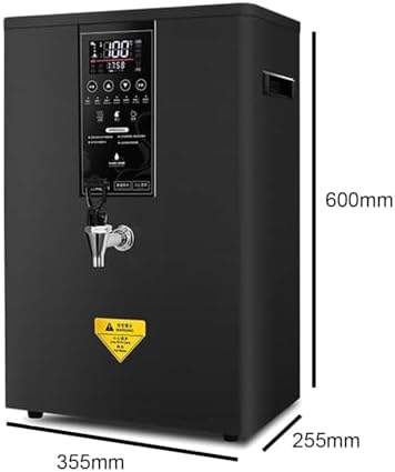 Electric Instant Hot Water Dispenser, Commercial Wall-Mounted Tea & Coffee Kettle, 80L/H Step-Heating Boiling Water Machine for Home & Office Use, White