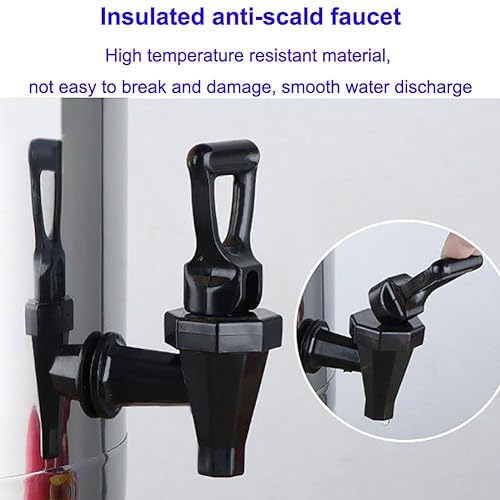 Electric Hot Water Boiler Dispenser With Adjustable Temperature Control For Catering Buffets And Soup Warming,Withfaucet30 Litres