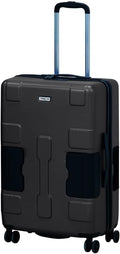 TACH Patented Connecting Hard Shell Carry-On | Roll Connected Units Right to Your Seat | Connect and Disconnect in Seconds | Rolling Suitcases - Black