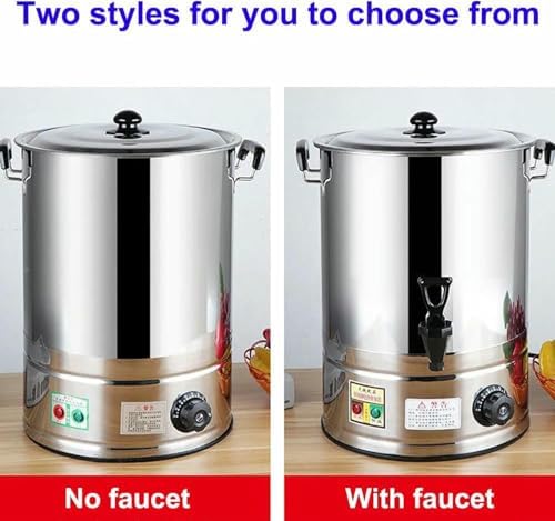 5L Electric Hot Water Dispenser with Adjustable Temperature Control - Fast Heating for Catering, Buffets, Soup Warming - Perfect for Parties & Events
