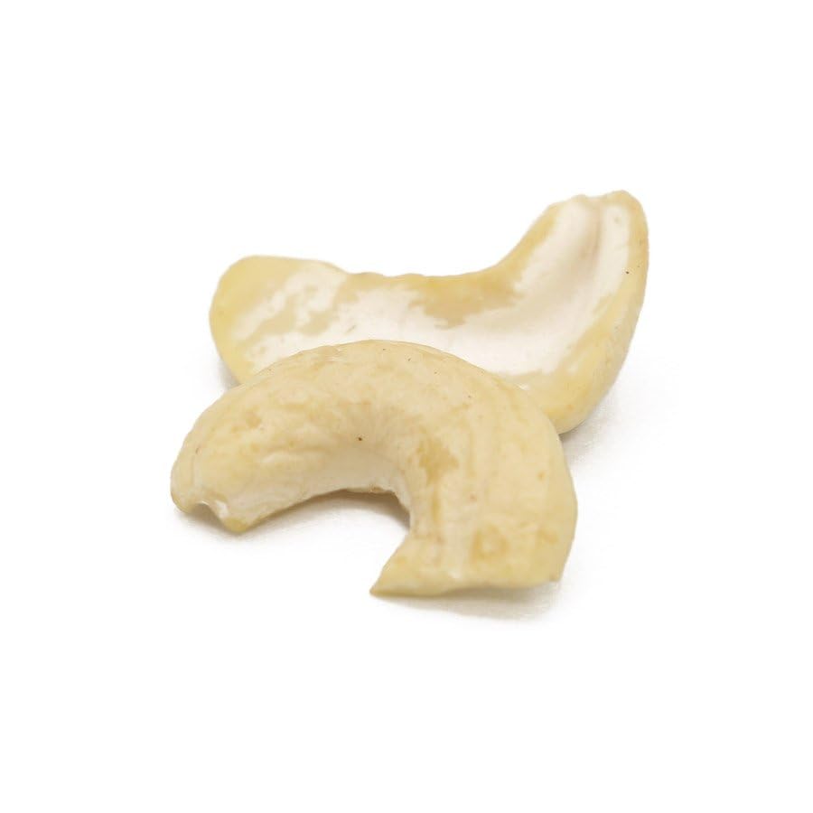 C.J. Dannemiller Cashew Halves, Bulk 48 LB Box, RAW, Split Cashews Perfect for Snacking, Cooking, Trail Mixes