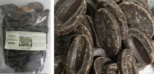 Valrhona 64% Manjari Dark Bitter Sweet Chocolate Feves from OliveNation - 5 pounds