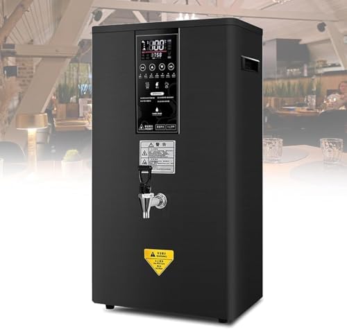 Electric Instant Hot Water Dispenser for Home & Office, Wall-Mounted Tea & Coffee Kettle, 80L/H Step-Heating Commercial Water Boiler, Fast Boiling Machine, White