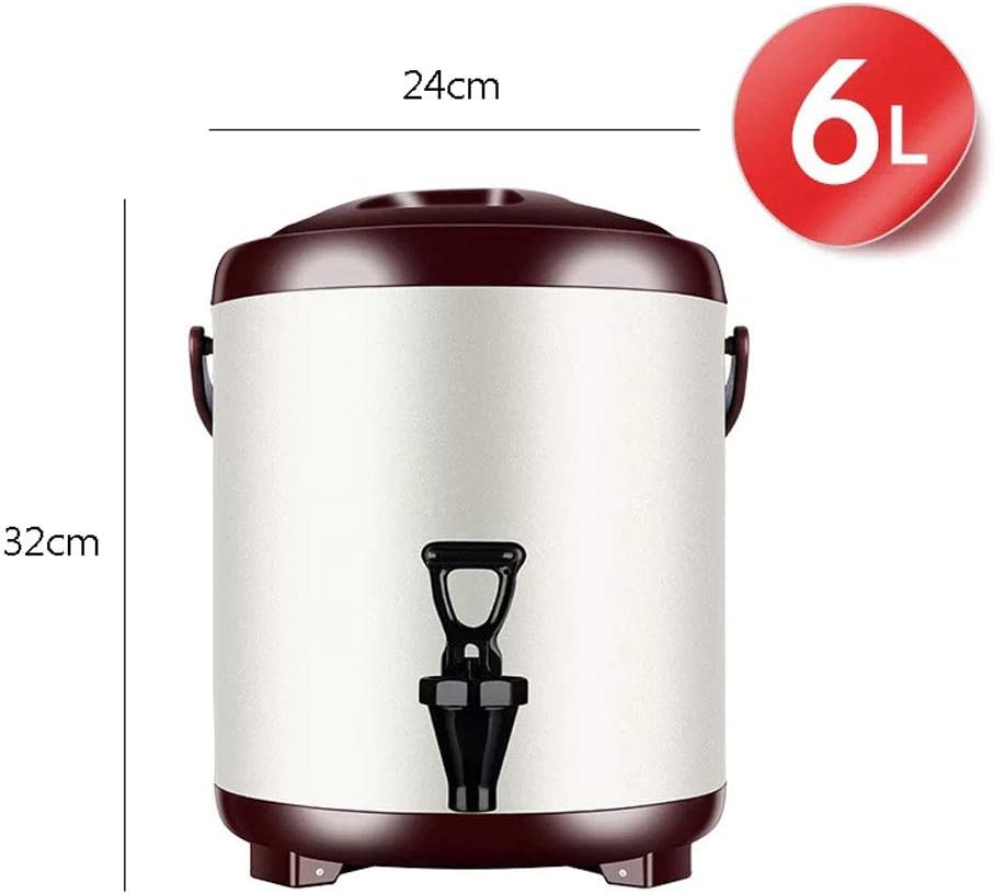Drink Dispenser Hot Beverage Dispenser Commercial Hot Water Dispenser for Tea/Coffee, Insulated Barrel Coffee Urn Milk Tea Bucket for Hot/Cold Water Or Beverage for Parties