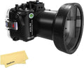 Seafrogs Underwater Housing for Canon EOS R6 Waterproof Case with 100mm Flat Port Compatible with 16-35mm, 24-105mm,100mm and 15-35mm Lens