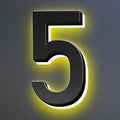 18 Inch Backlit LED Illuminated House Numbers For A Modern Home Look Stylish Light Up Address Signs Create A Striking First Impression Home Address Numbers,5