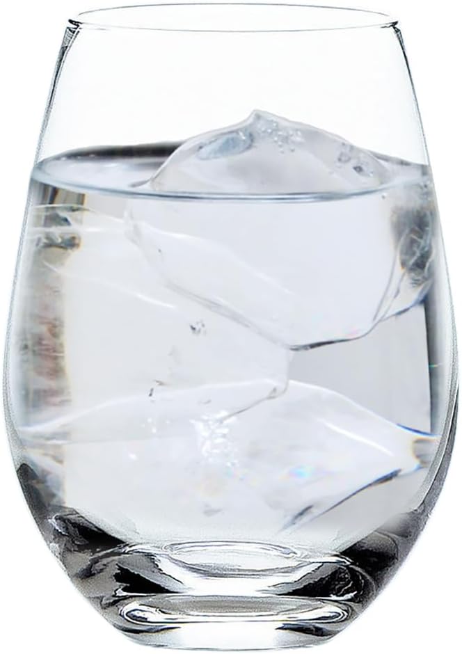東洋佐々木ガラス Toyo Sasaki Glass Tumbler, Water Variation, 16.2 fl oz (490 ml), Set of 48, Sold by Case, Made in Japan, Good Design Award, Cold Cut T-24102hs-1ct