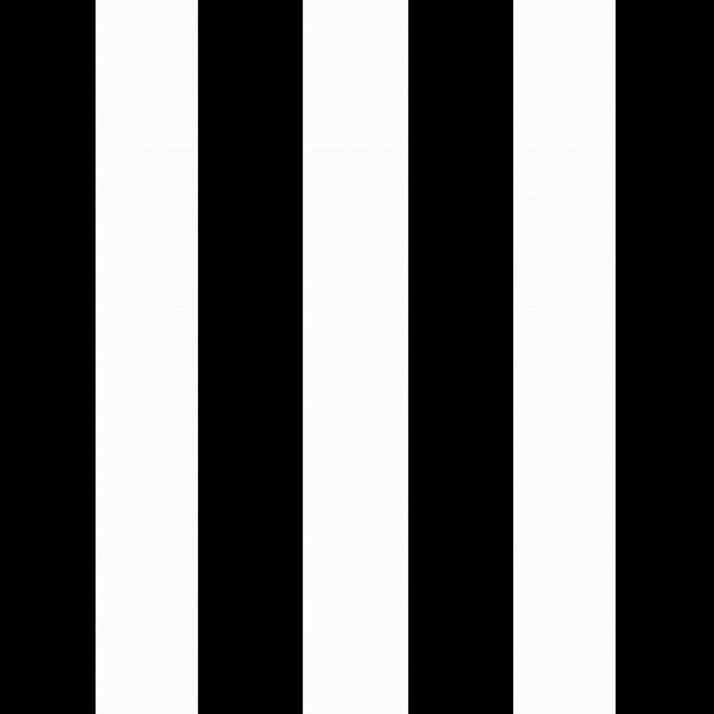 Arden Outdoor Loveseat Cushion Set, 48 x 24, Water Repellent, Fade Resistant, Cushion Set for Couch, Bench, and Swing, Black Cabana Stripe