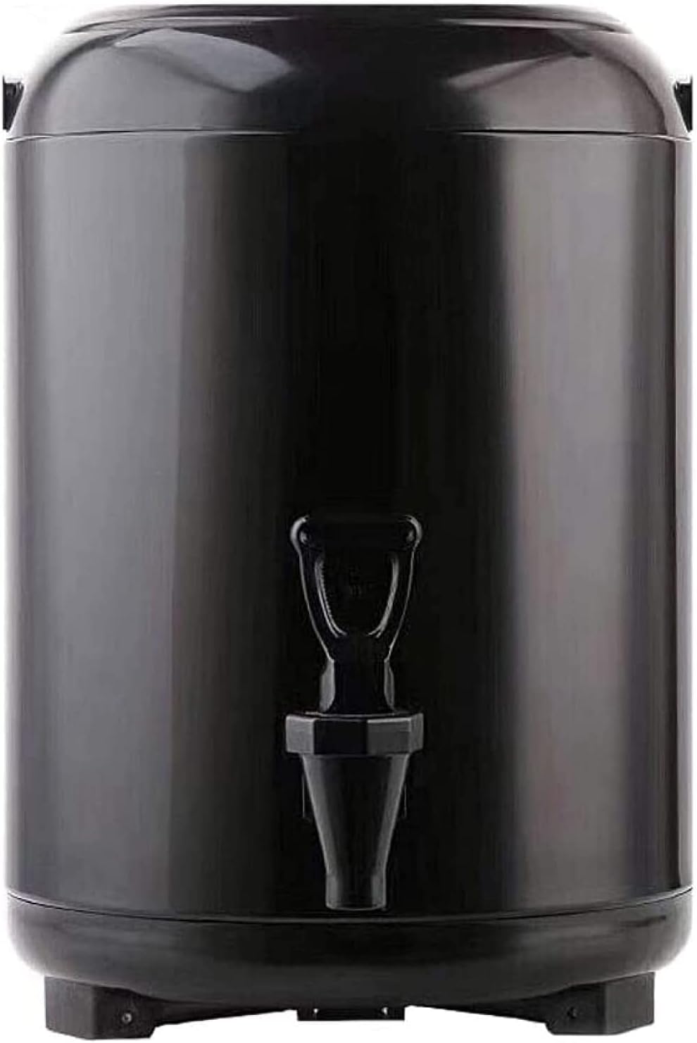 Hot Water Dispensers,Beverage Dispenser with Tap Hot Water Dispenser for Parties and Buffets Insulated Keg for Coffee Juice Tea Cider Milk Double Wall Yellow,Black 8L