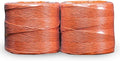 Bridon Max Hay Baling Twine, 130 Pound Knot Strength and 20,000 Foot Length, 2 10,000 Foot Spools, Crop Baling, Christmas Tree wrap (Orange) (20)