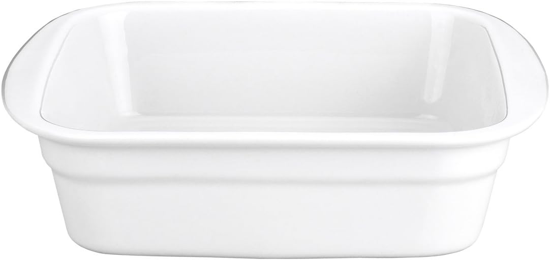 Pillivuyt Porcelain 9-1/2-Inch Square Heavy-Duty Lasagne Baker