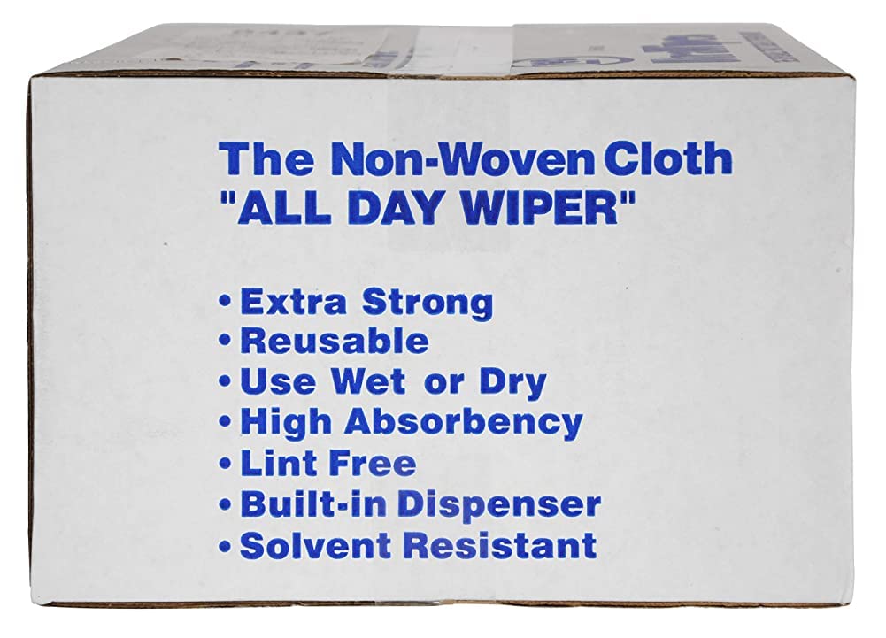 Zep MVP Waterless Hand Cleaner Ultra Wipes Shop Towels - 1 Gal (Case of 4) - 323024 - Quickly Removes Grease & Grime from Your Hands without Water