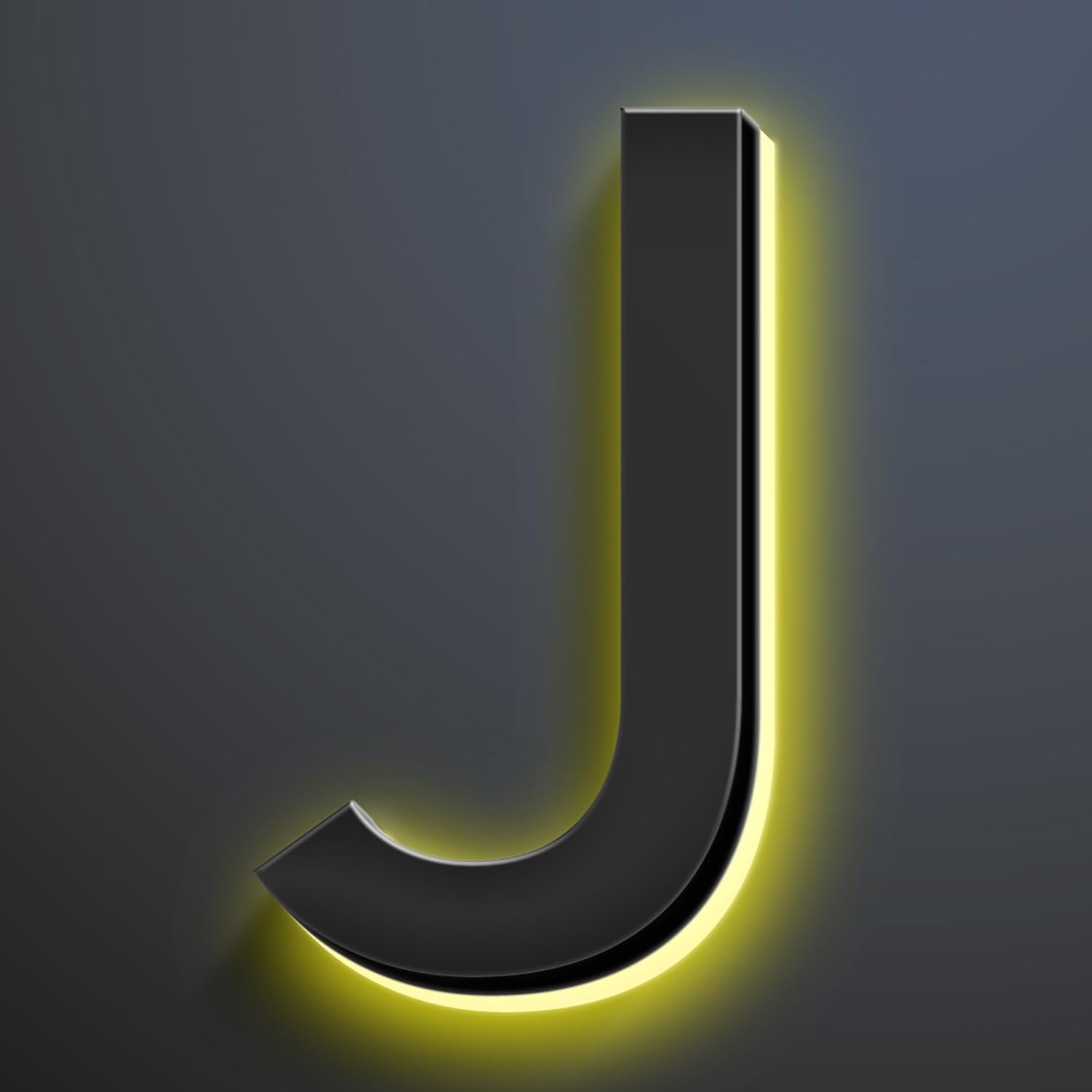 18 Inch Backlit LED Illuminated House Numbers For A Modern Home Look Stylish Light Up Address Signs Create A Striking First Impression Home Address Numbers,J