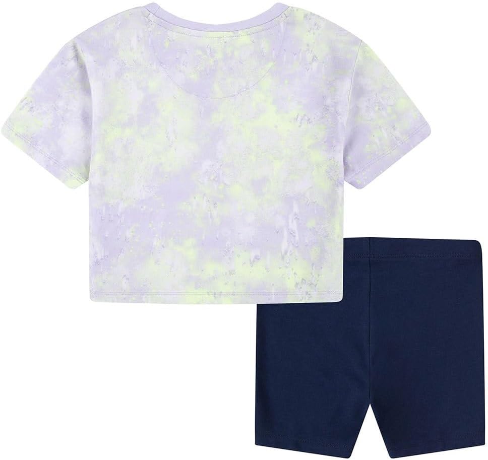 Nike Girls Boxy Tee E Bike Short 36l658 Complete