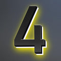 18 Inch Backlit LED Illuminated House Numbers For A Modern Home Look Stylish Light Up Address Signs Create A Striking First Impression Home Address Numbers,4