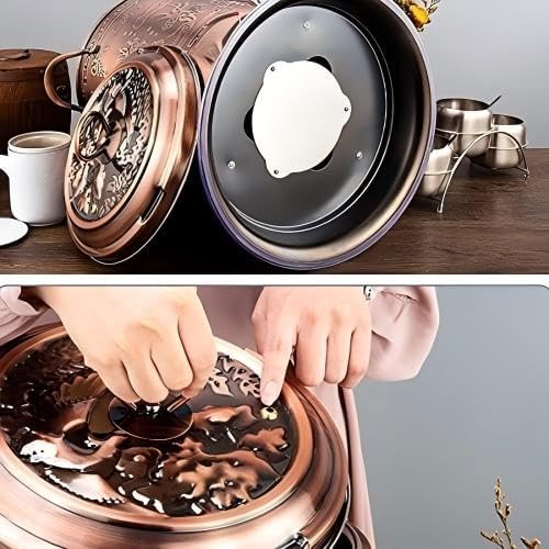 Hot Water Boiler Dispenser - Commercial Catering Urn with Water Gauge & Automatic Temperature Control, Ideal for Tea, Coffee, Office, Home & Parties