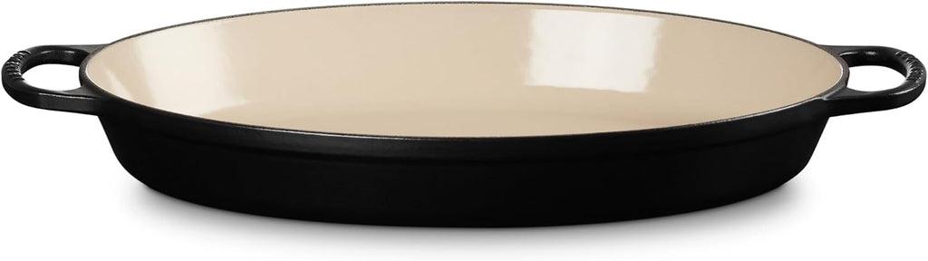 Le Creuset Enameled Cast Iron Signature Oval Baker, 3qt. Licorice