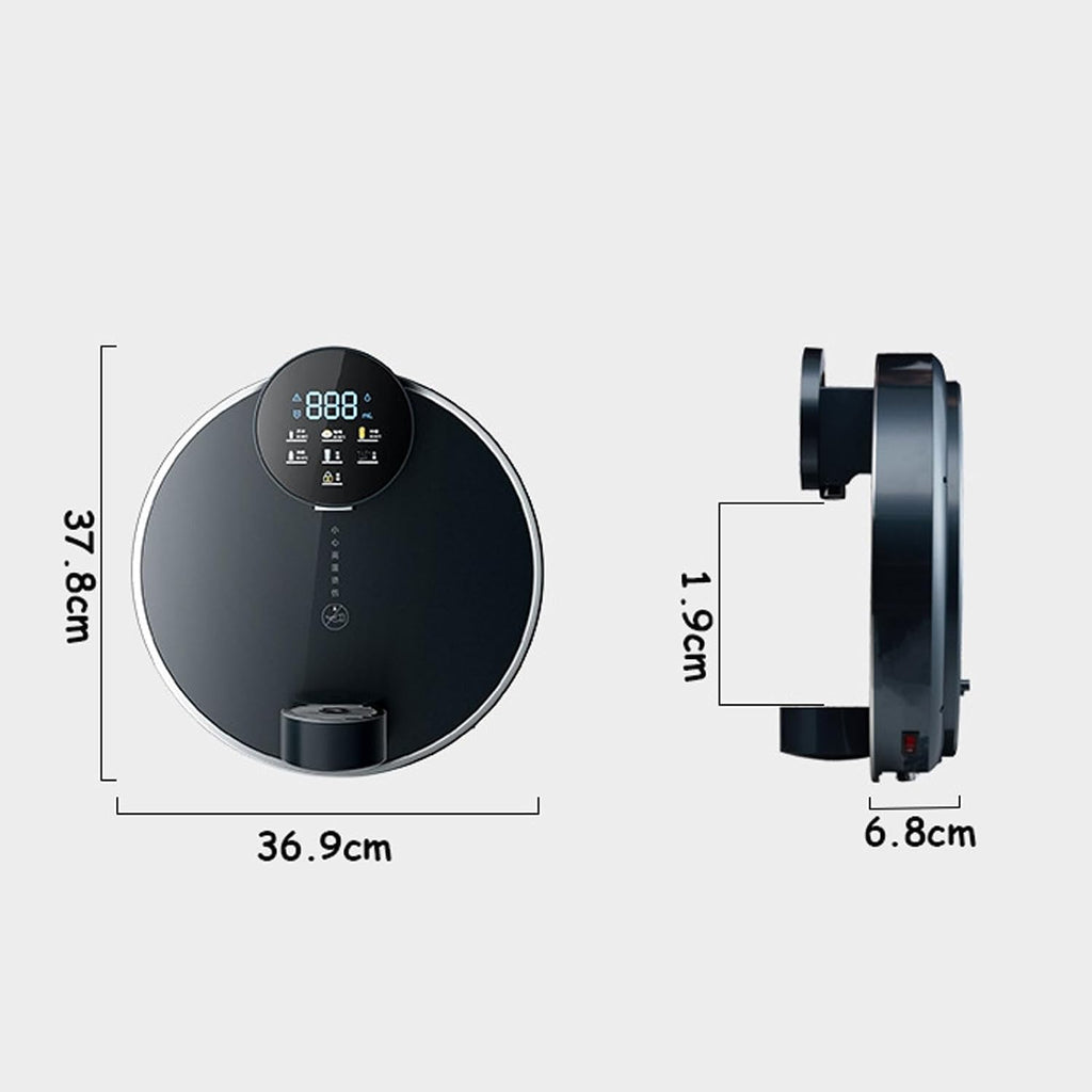Water Dispenser with Electronic Child Lock, Dual Temperature Control - Wall-Mounted Mains Fed Unit for Office and Commercial Staff Canteens