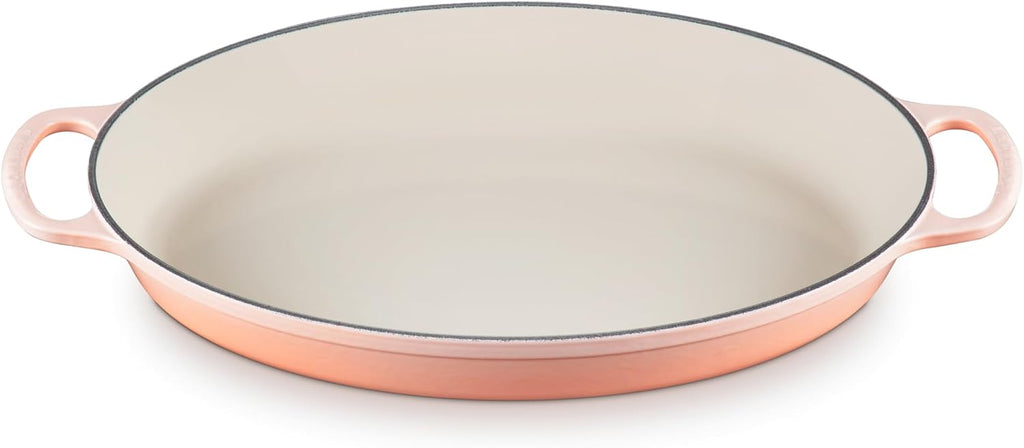 Le Creuset Enameled Cast Iron Signature Oval Baker, 3qt. Peche