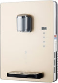 Water Dispenser Generic Wall Mounted Mains Fed Water Dispenser with Electronic Child Lock - Ice/Warm Dual, Hot Boiler Kettle for Office & Commercial Use 30L Capacity Stainless Steel