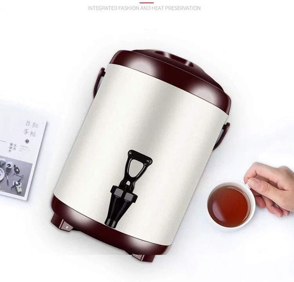 Drink Dispenser Hot Beverage Dispenser Commercial Hot Water Dispenser for Tea/Coffee, Insulated Barrel Coffee Urn Milk Tea Bucket for Hot/Cold Water Or Beverage for Parties