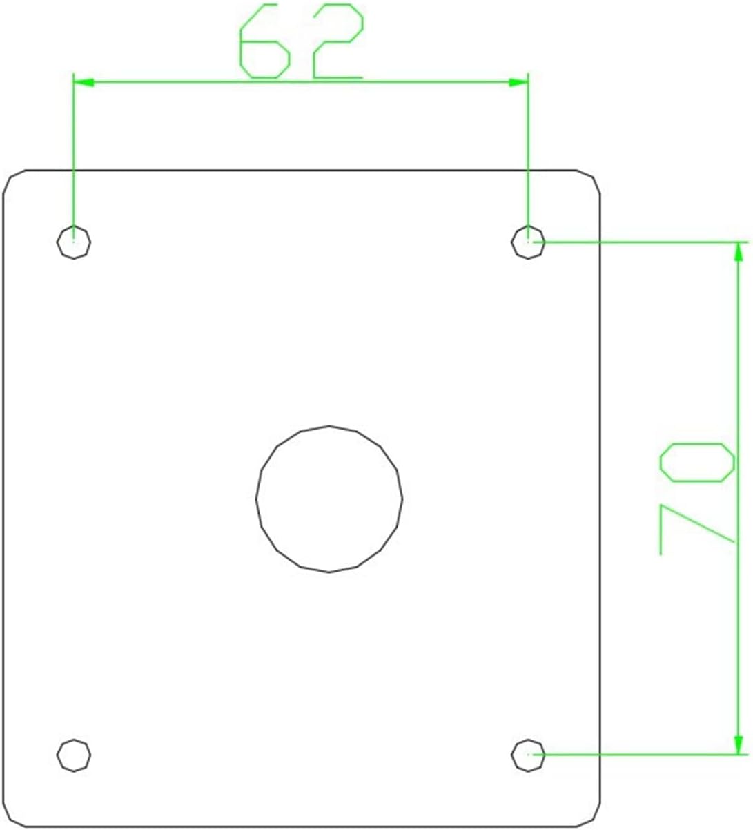 FLFL Guitar Open Hole Auxiliary Frame Guitar Sound Hole Wreath Mosaic Electric Grinding Trimming Machine Base Guitar Luthiers Tool