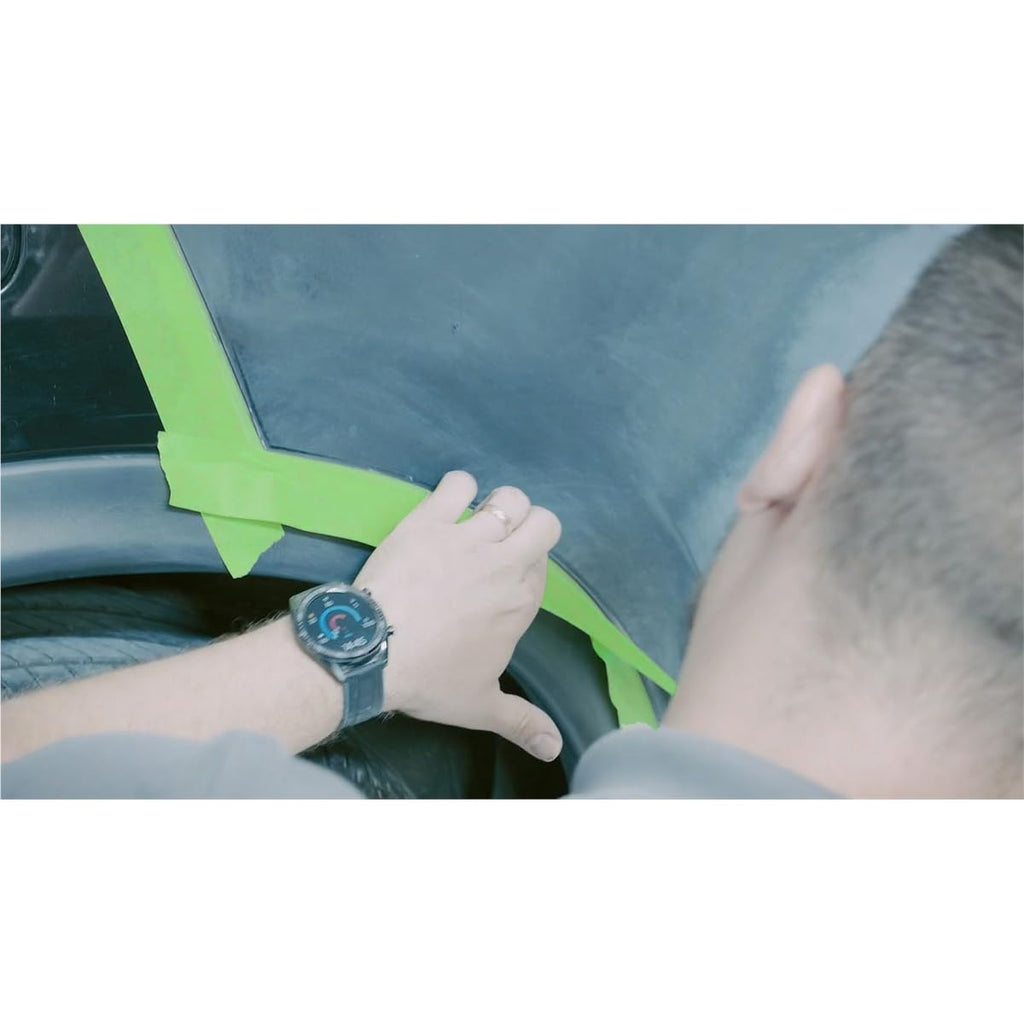 Graff City PPM Q1 Products HPG148 High Performance Green Masking Tape, 55 m x 48 mm, 130 um THK, 20/case, Green