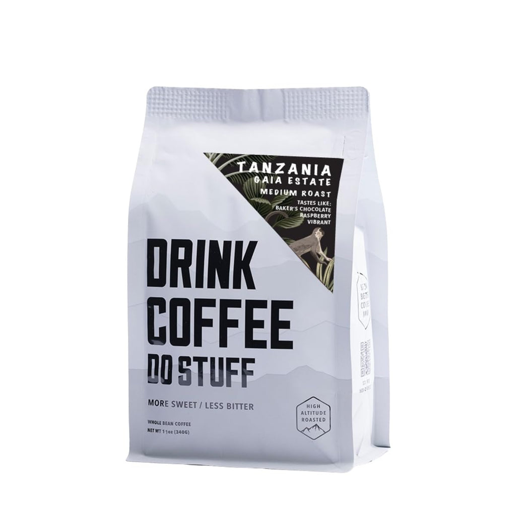 Tanzania Gaia Estate - Roasted by Drink Coffee Do Stuff - Whole Bean Coffee - 5 Pound Bag
