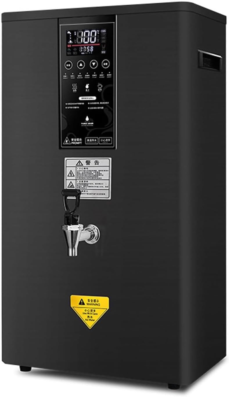 Hot Water Dispensers,Instant Water Boiler Lectric Kettles,304 Stainless Steel Drinking Hot Water Boiler (Black 60L/H)