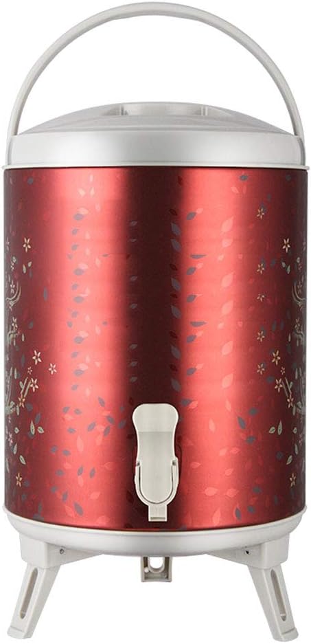 Drink Dispenser Commercial Hot and Cold Water Dispenser Tea Coffee Urn Milk Tea Bucket Juice Barrel with Spigot Keep Hot for a Long Time Great for Parties