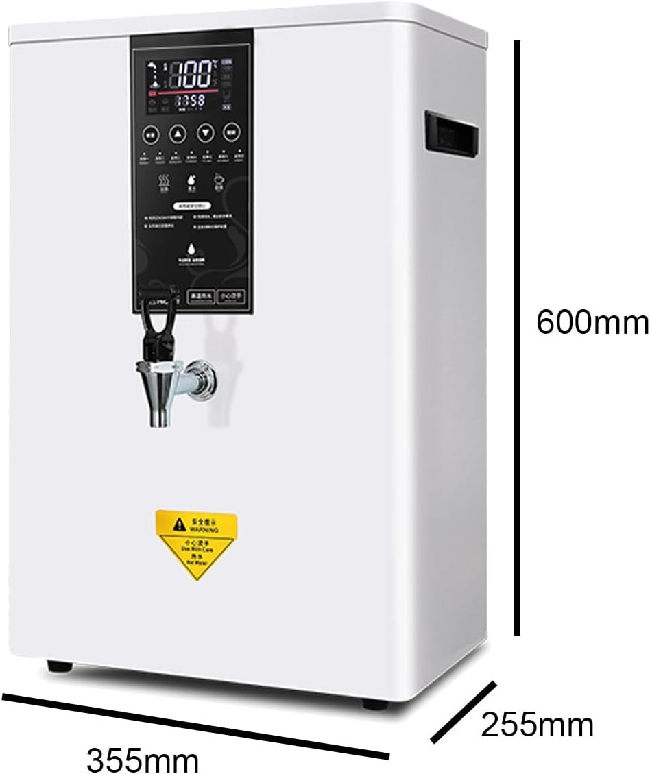 Professional Electric Hot Water Dispenser with LCD Touch Screen and Integrated Water Purifier,Wall Mounted ﻿Water Boiler (White 50L/H)