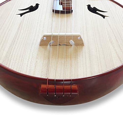 OrientalMusicSanctuary Performer's Hardwood Zhongruan - Chinese Ruan Lute