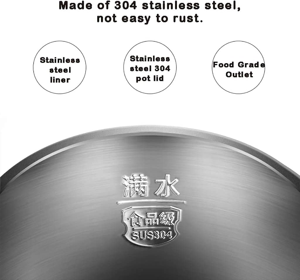 Electric Heating Bucket, Stainless Steel Water Dispenser, Electric Hot Water Dispenser, Milk Tea Insulation Beverage Shop, Household Insulation Tea Barrel, Milk Tea Shop,35L