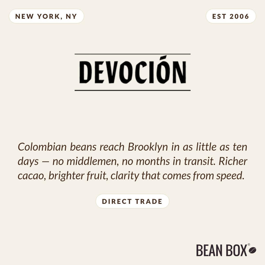 Decaf - Roasted by Devocion - Whole Bean Coffee - 5 Pound Bag