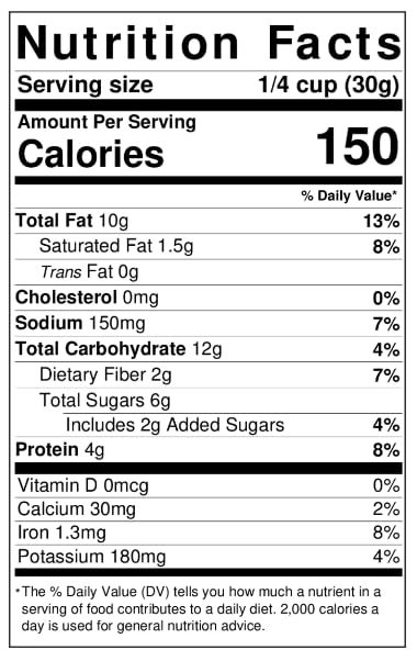 C.J. Dannemiller Mixed Nuts, Sweet & Spicy Mix, Bulk 25 Pound Box, Includes Cashews, Craisins, Pepper Nuts, Honey Roasted Peanuts, Sesame Sticks