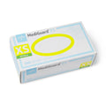 Medline MediGuard ES Powder-Free Nitrile Exam Gloves, Size X-Small, Case of 3000