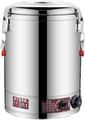 50L Commercial Electric Hot Water Urn - Stainless Steel Insulated Tea Urn for Catering, Restaurant, Beverage Shop & Party - Large Capacity Heating Solution
