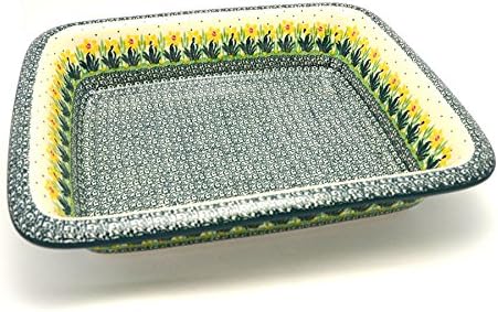 Polish Pottery Baker - Lasagna - Daffodil