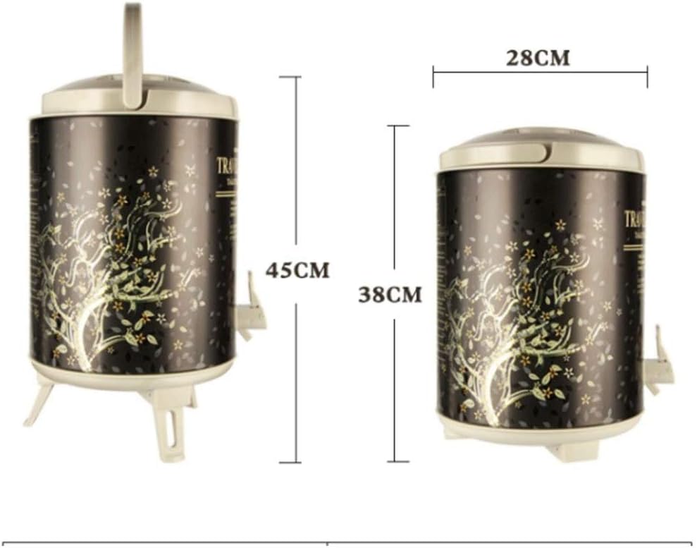 Drink Dispenser Commercial Hot and Cold Water Dispenser Tea Coffee Urn Milk Tea Bucket Juice Barrel with Spigot Keep Hot for a Long Time Great for Parties