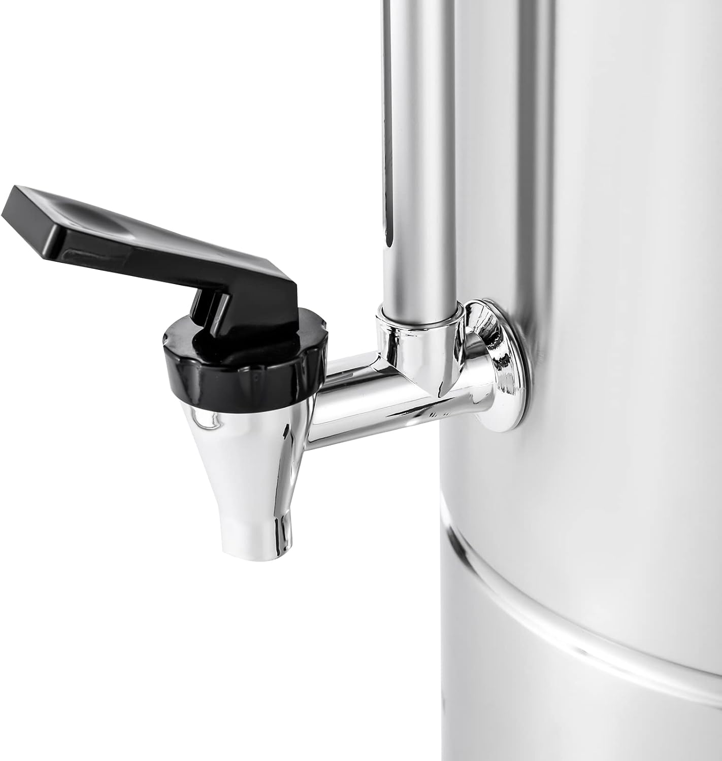Commercial Coffee Urn Hot Water Urn with Thermostat Control, 1.4KW 25L/6.6Gal Temperature Adjustable(86-230°F) Commercial Coffee Pot Electric Percolator Coffee Pot for Home, Restaurant, Office